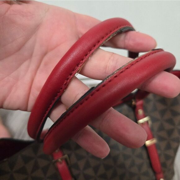 Large Diamond Design Tote Bag/shoulder Bag With Crossbody Strap - Picture 3 of 14